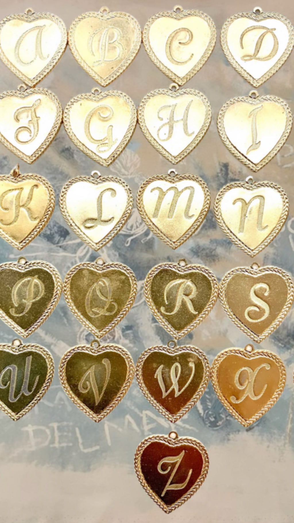 AVAILABLE - Custom Initial Pendant Necki