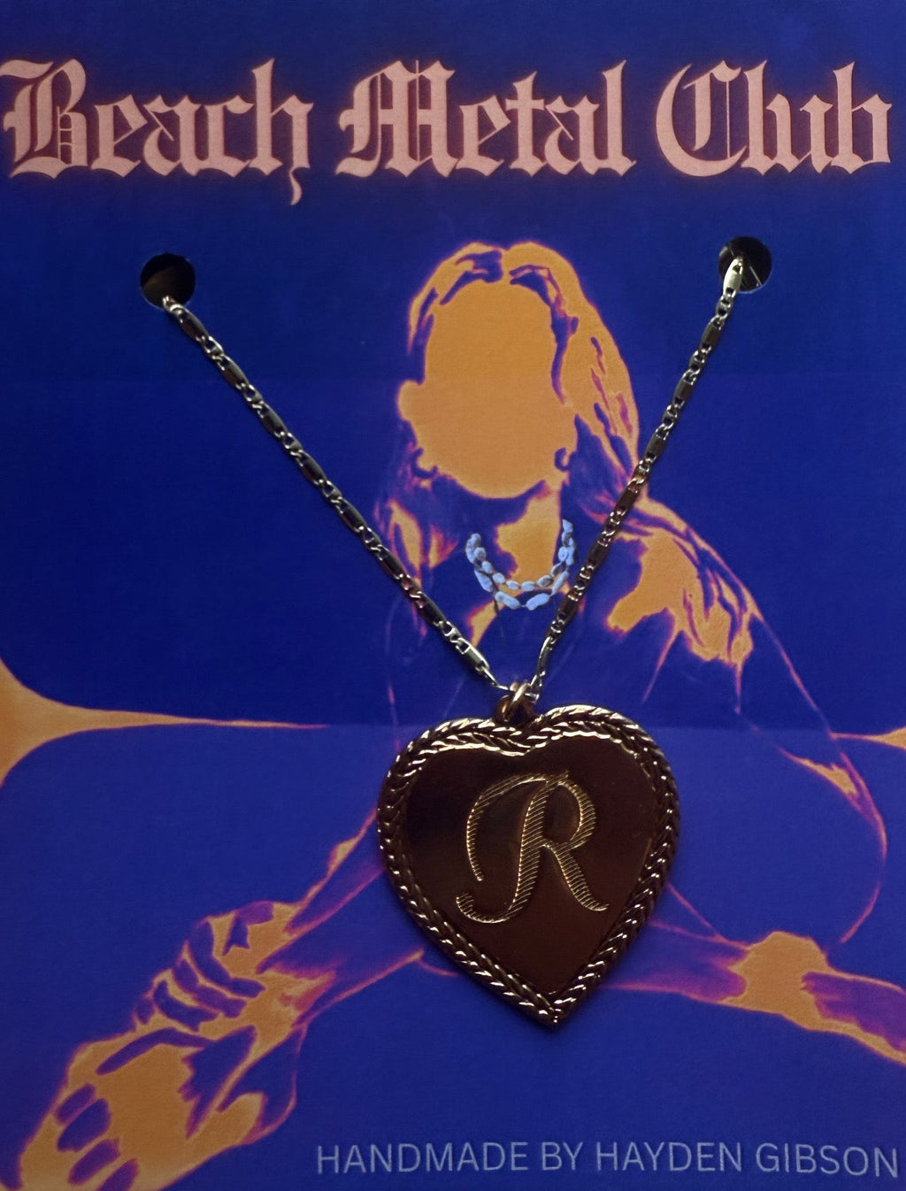 AVAILABLE - Custom Initial Pendant Necki