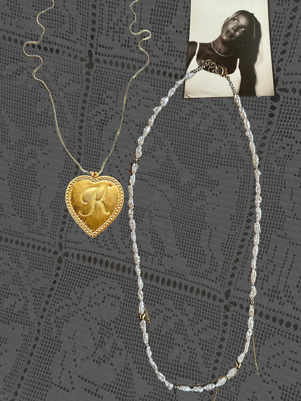 AVAILABLE - Custom Initial Pendant Necki