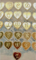INITIAL HEART NECKI