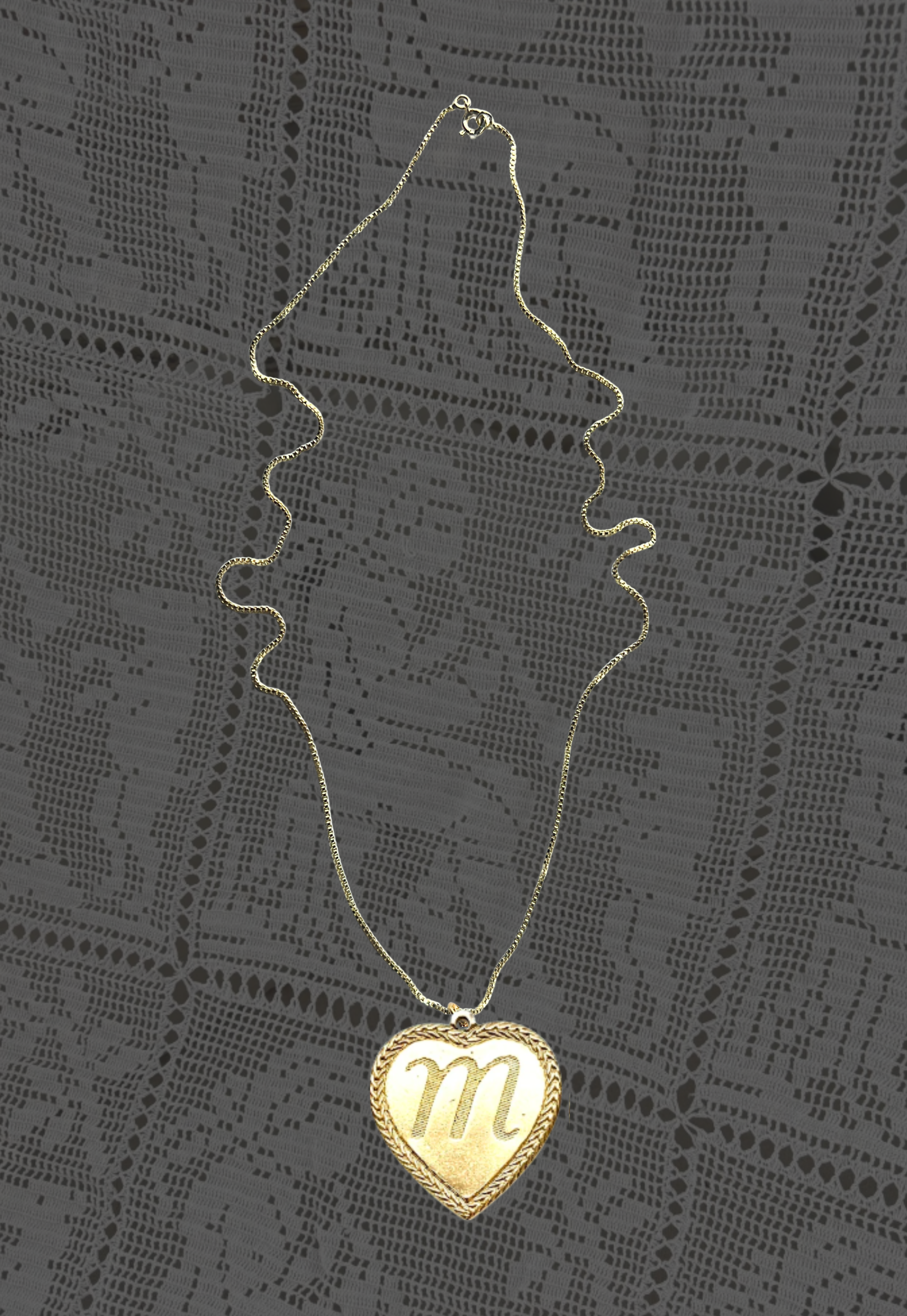 Custom Initial Pendant Necki